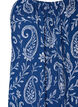 Robe &agrave; bretelles midi en coton bio, Bleu, Packshot image number 2
