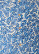 Robe courte en coton &agrave; imprim&eacute; floral, Bleu, Packshot image number 2