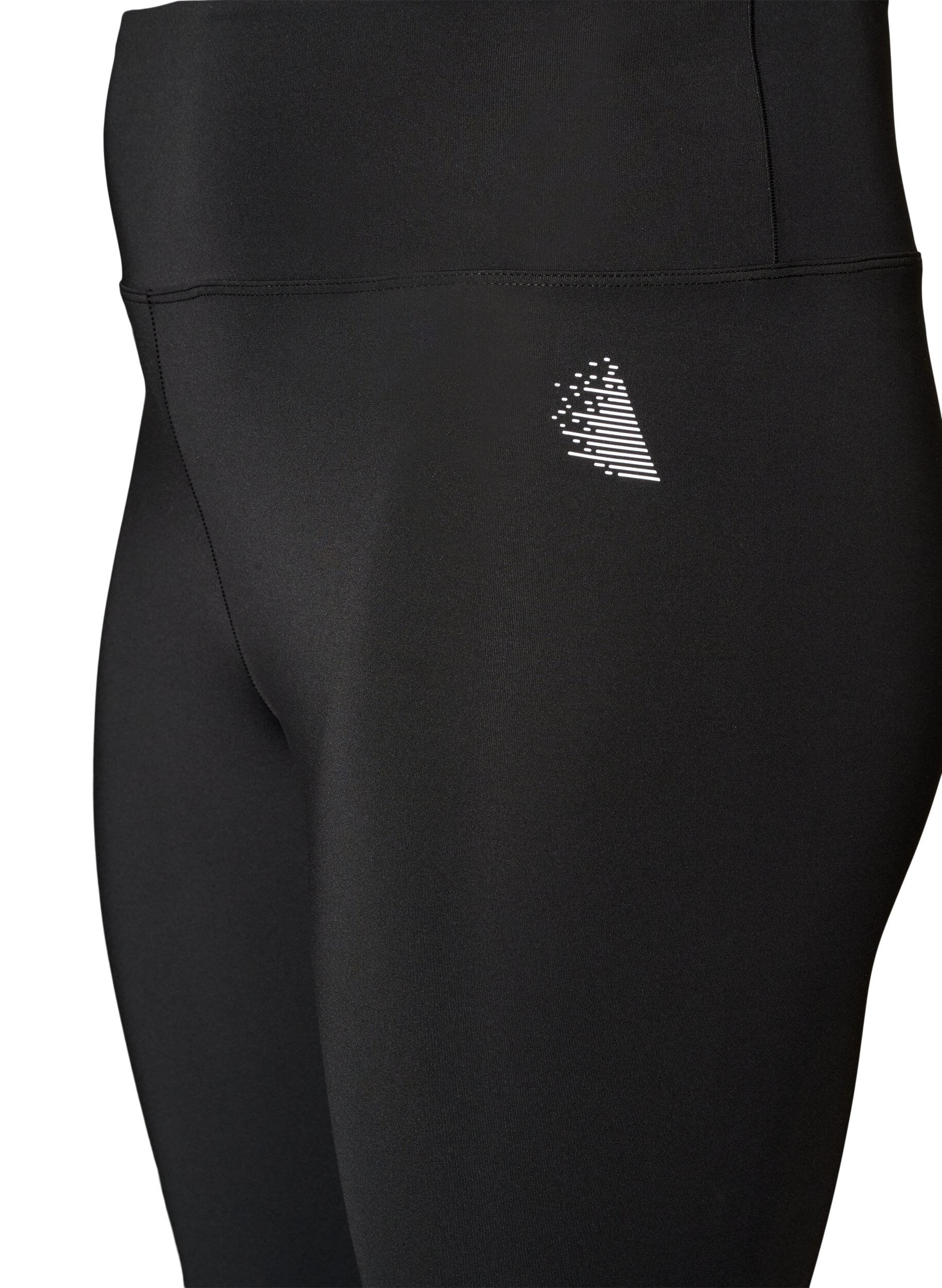 ZizziLegging d'entra&icirc;nement taille haute avec poche dans la ceinture, Noir, Packshot image number 2