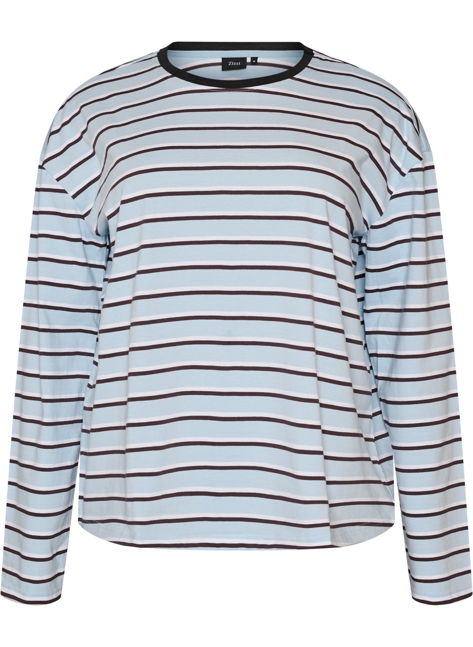 T-shirt basic &agrave; manches longues