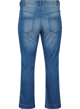 Jeans Emily Slim fit à taille régulière, Light blue, Packshot image number 1