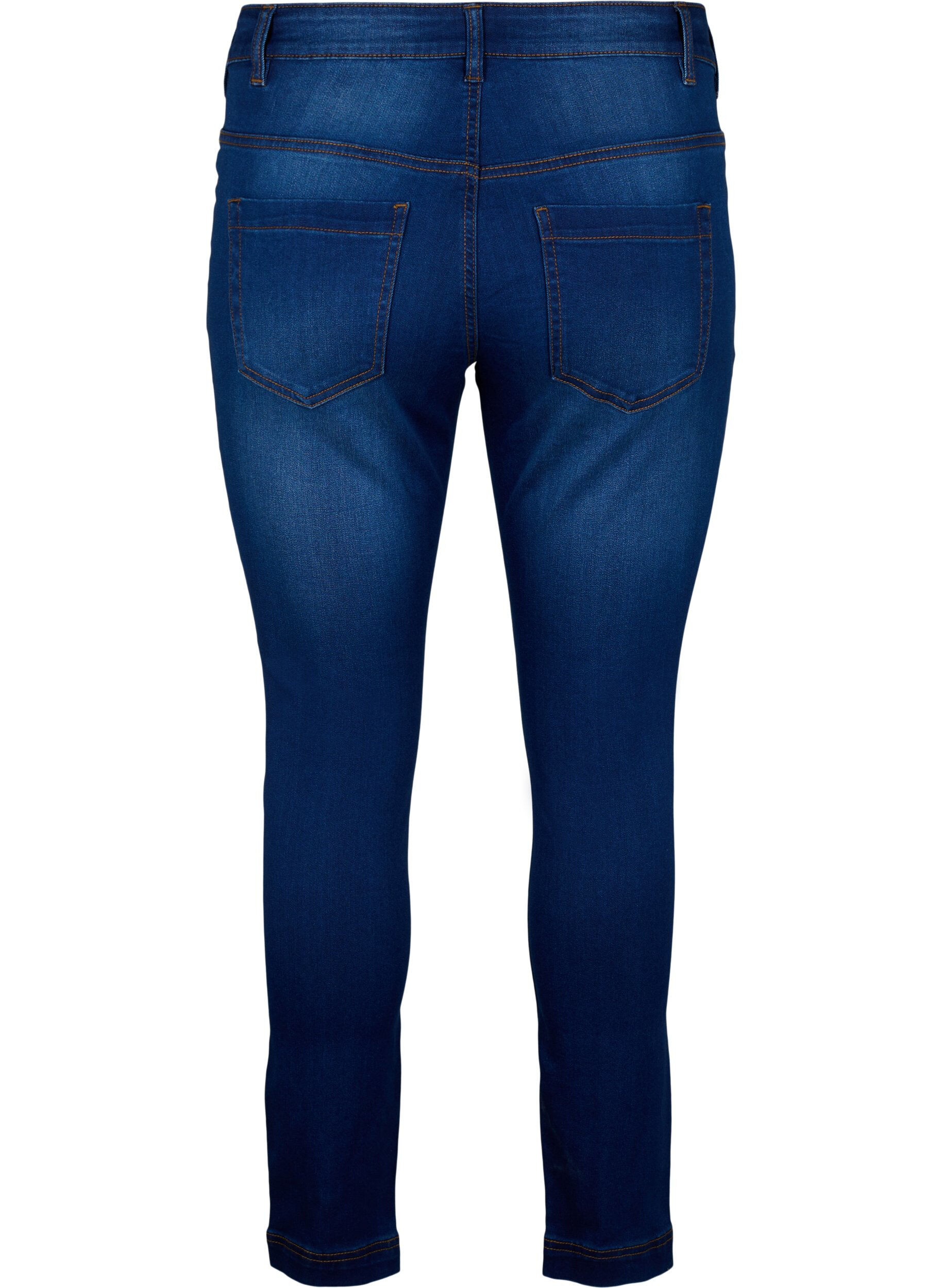 Zizzi Jean taille r&eacute;guli&egrave;re Viona, Bleu, Packshot image number 1