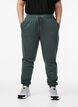 Pantalon de sport ample avec des poches, Vert fonc&eacute;, Model image number 2