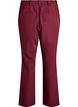 Pantalon avec poches et jambes droites, Bordeaux, Packshot image number 1