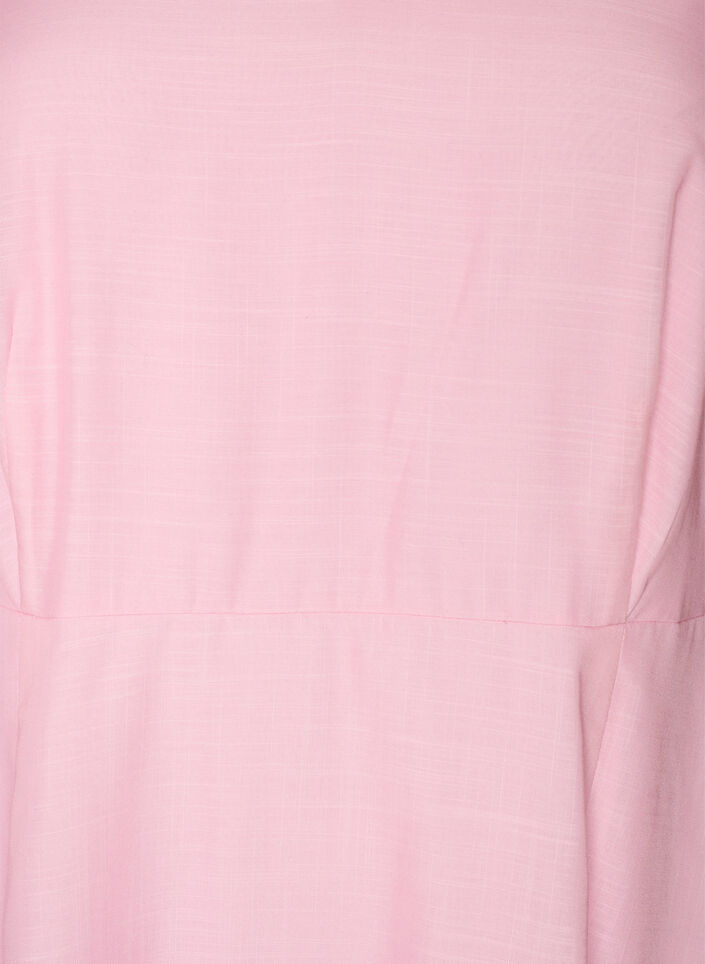 Robe midi taille empire &agrave; imprim&eacute; floral, Rose, Packshot image number 2