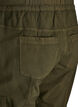 Pantalon cargo ample en coton, Vert fonc&eacute;, Packshot image number 4
