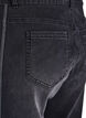 Jean coupe ample avec d&eacute;tails verticaux en denim, Gris anthracite, Packshot image number 3