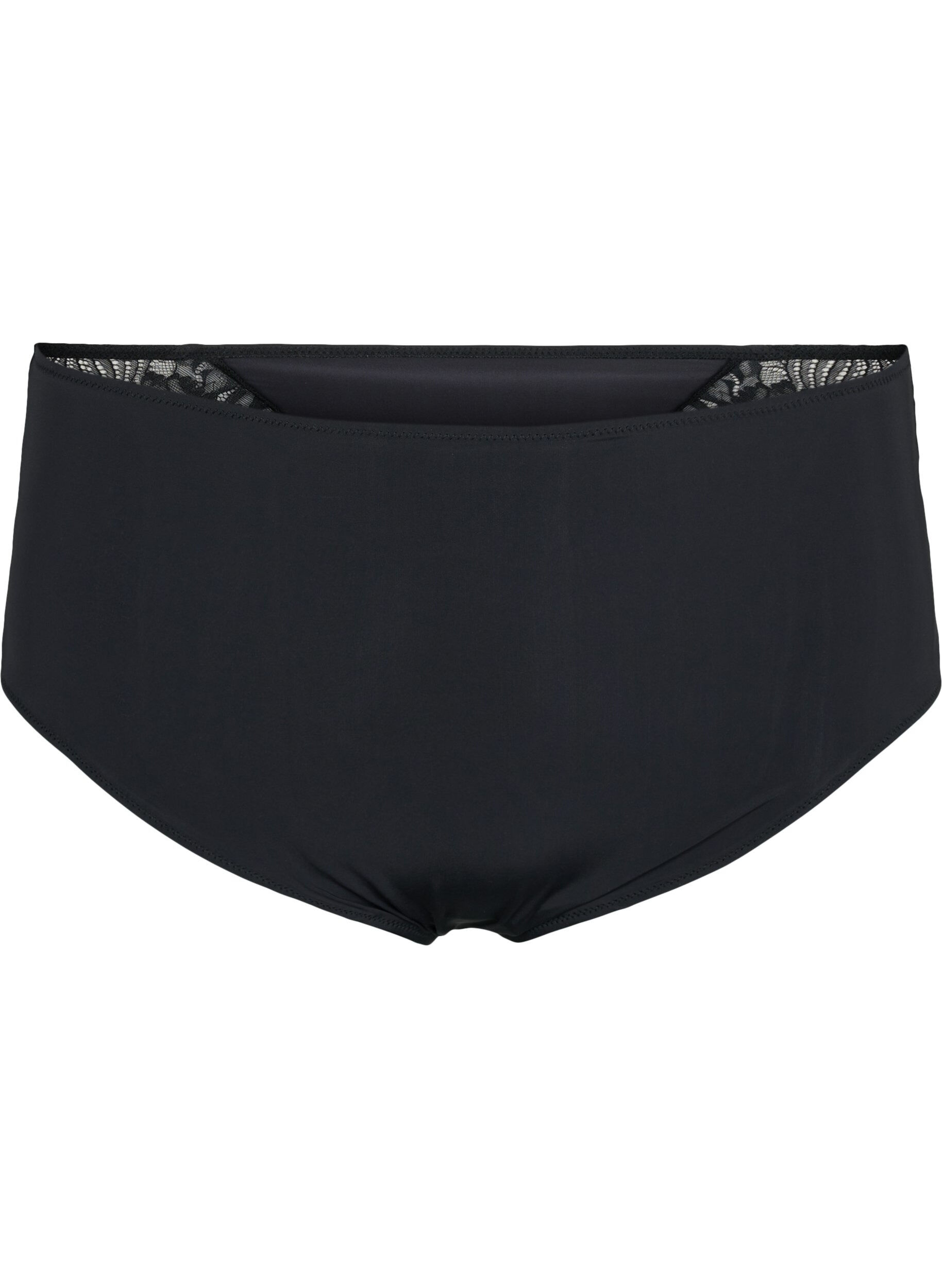 Zizzi Support the breasts - Culotte avec dentelle, Black, Packshot image number 0
