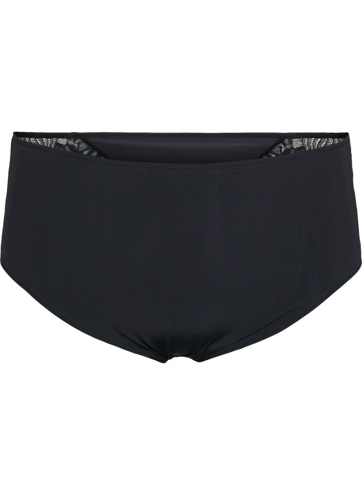 Support the breasts - Culotte avec dentelle, Black, Packshot image number 0