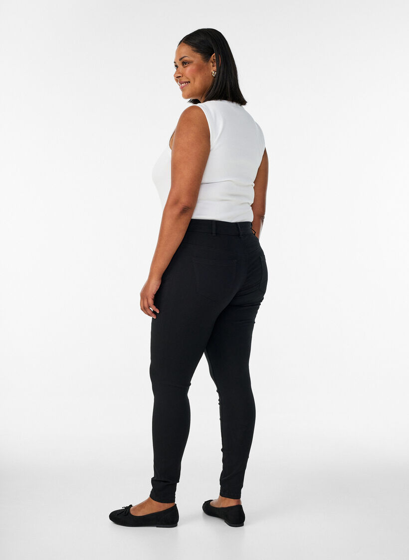 Pantalon, Noir, Model image number 1