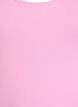 Haut basic uni en coton, Rose, Packshot image number 2