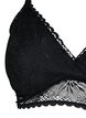Bralette en dentelle avec détail au dos, Black, Packshot image number 2