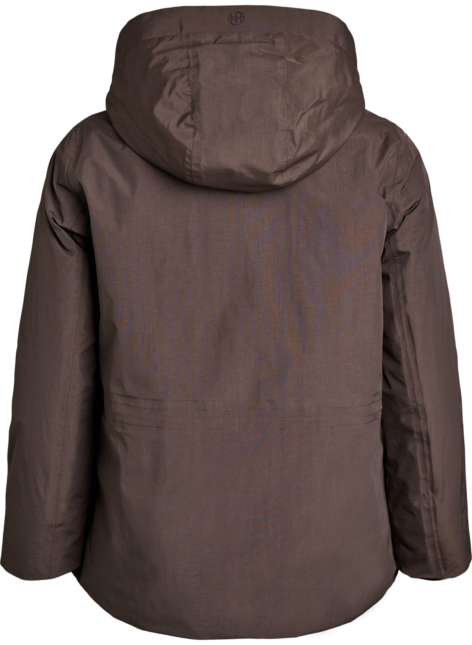 ZizziVeste d'hiver imperm&eacute;able avec capuche amovible, Marron, Packshot image number 1