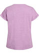 T-shirt mélangé avec manches courtes, Violet, Packshot image number 1