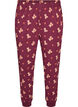 Bas de pyjama imprim&eacute;, Bordeaux, Packshot image number 0