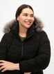 Veste courte &agrave; capuche, Noir, Model image number 3