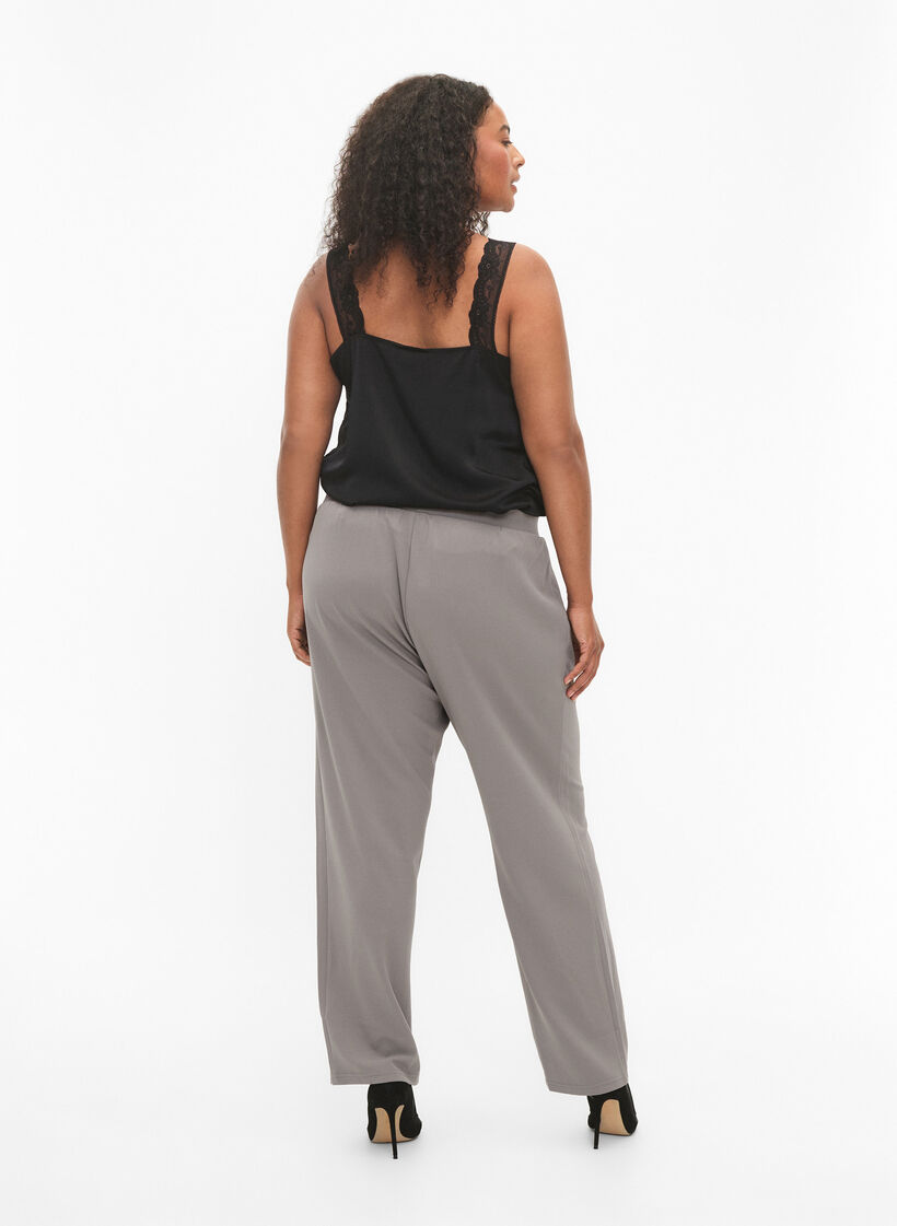 FLASH - Pantalon &agrave; coupe droite, Beige, Model image number 1