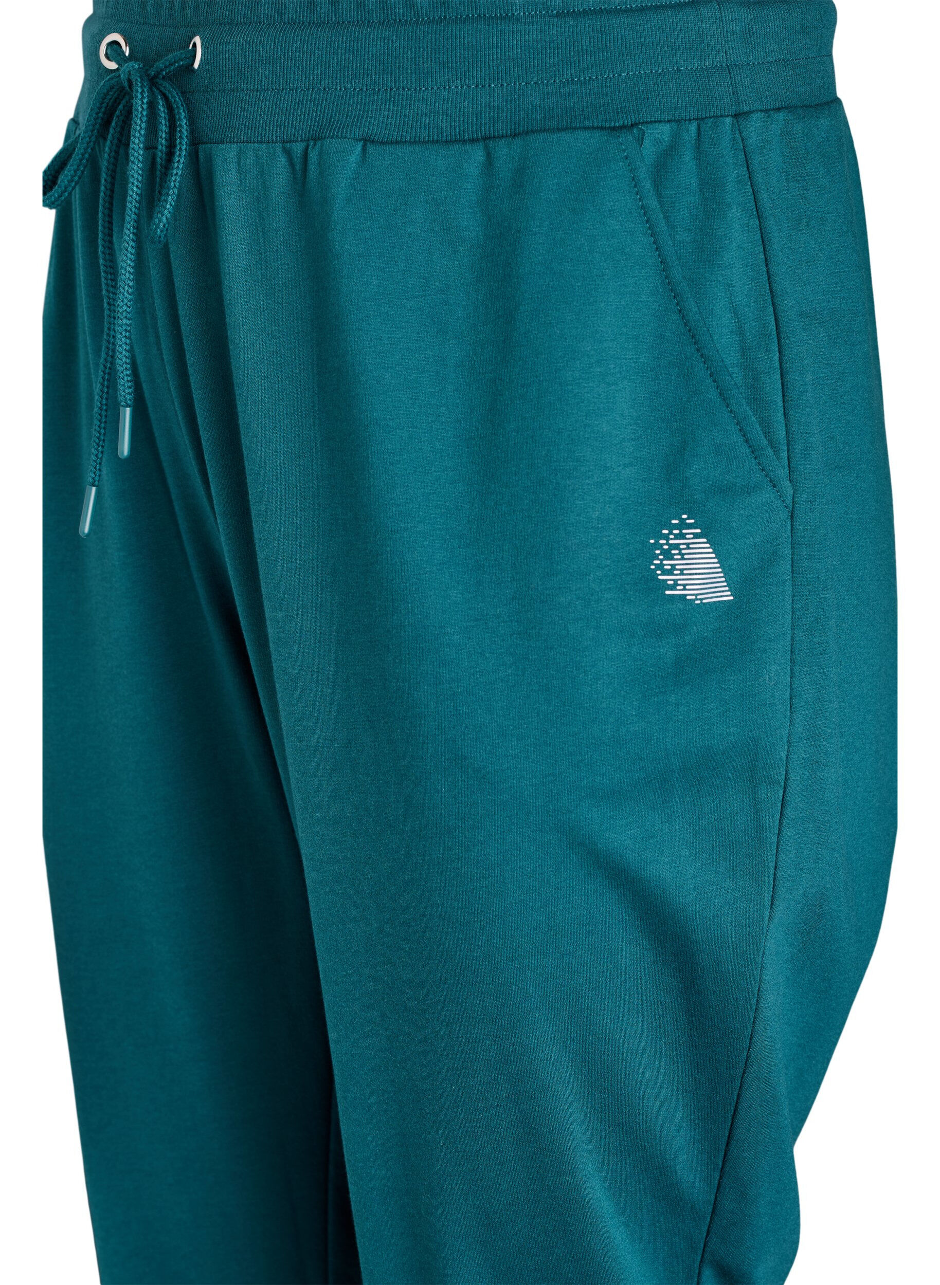 ZizziPantalon de surv&ecirc;tement ample avec poches, Vert, Packshot image number 2