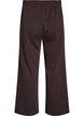 Pantalon de jogging taille haute avec coupe ample, Marron, Packshot image number 1