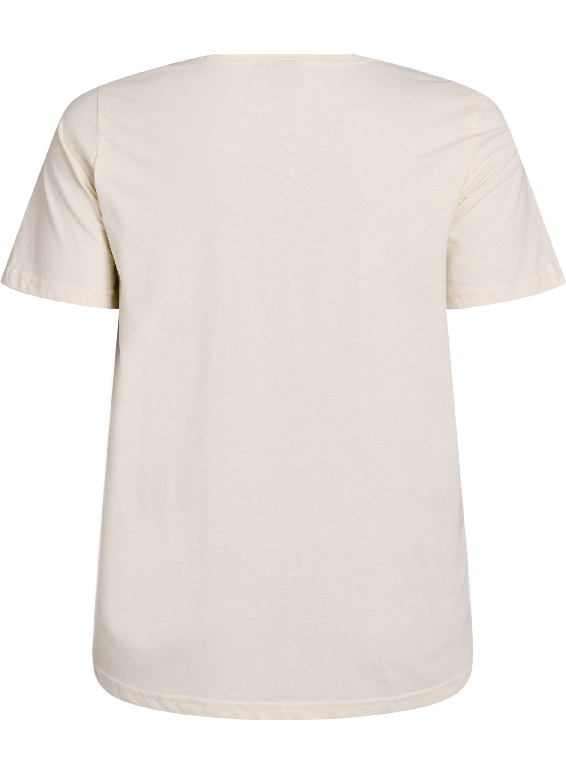 ZizziT-shirt imprim&eacute;, Vanille, Packshot image number 1