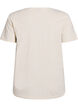 T-shirt imprim&eacute;, Vanille, Packshot image number 1
