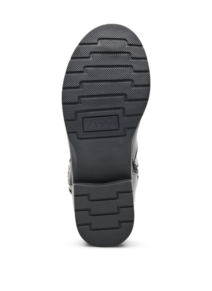 Bottine motarde, Noir, Packshot image number 4