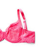 Soutien-gorge emboîtant avec armatures en dentelle, Rose, Packshot image number 3