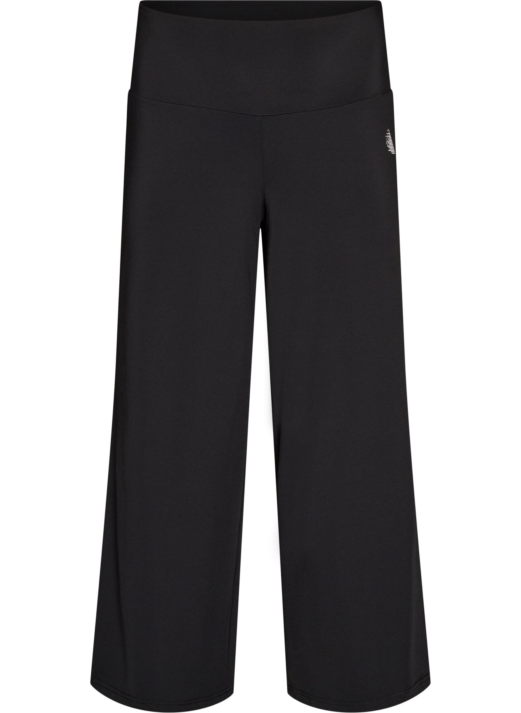ZizziPantalon d'entra&icirc;nement &agrave; coupe ample, Noir, Packshot image number 0