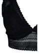Soutien-gorge en dentelle à rembourrage léger, Black, Packshot image number 2
