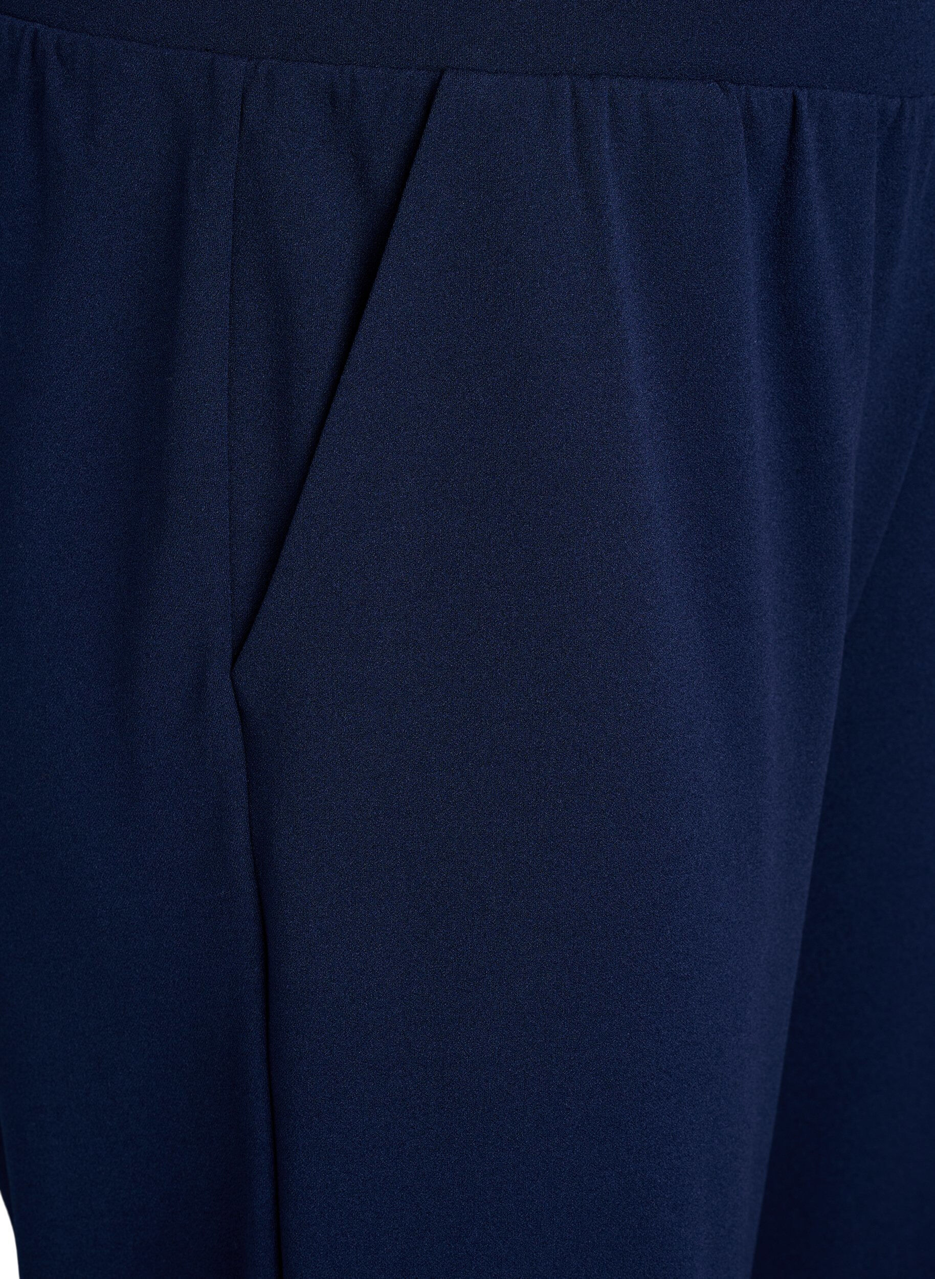 Zizzi FLASH - Culotte taille haute &agrave; coupe ample, Bleu, Packshot image number 2