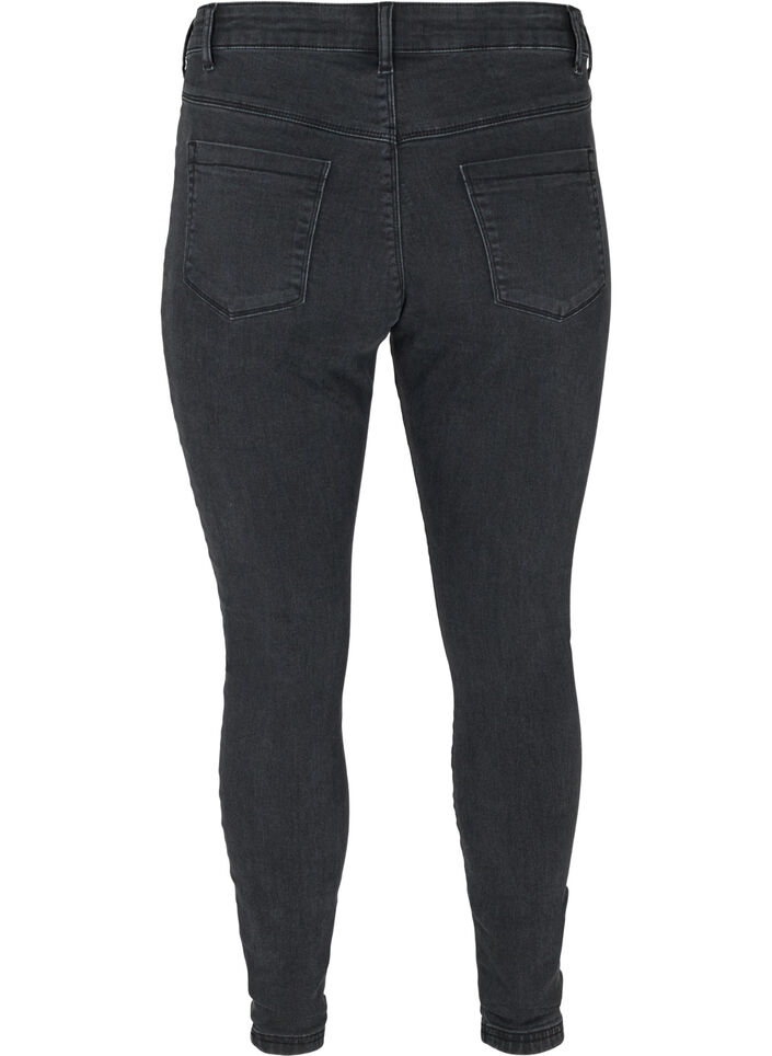Jegging en coton mélangé, Grey Denim, Packshot image number 1