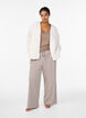 Cardigan ample avec poches, Vanille, Model image number 1