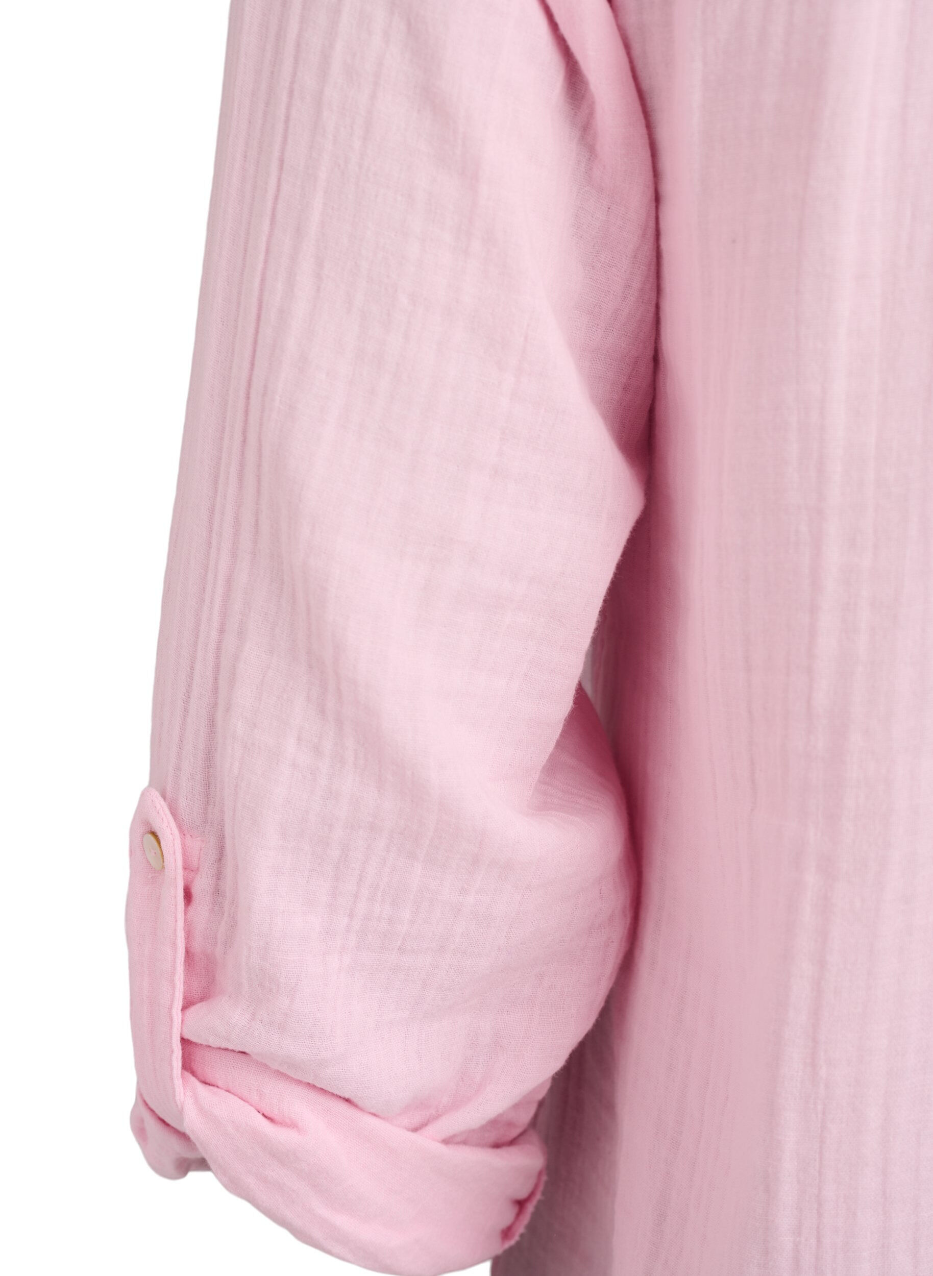 ZizziBlouse en mousseline de coton avec broderie anglaise, Rose, Packshot image number 3