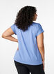 T-shirt de sport uni, Bleu, Model image number 2