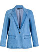 Blazer en denim avec poches, Bleu Clair, Packshot image number 0