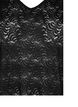 Blouse en dentelle à manches longues, Black, Packshot image number 2