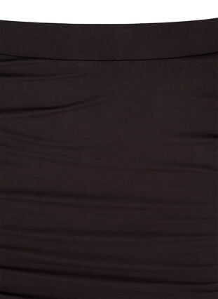 Jupe avec des plis et élastique à la taille, Black, Packshot image number 2
