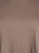 T-shirt basique en coton &agrave; col rond, Marron, Packshot image number 2