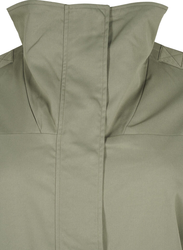 Veste parka imperméable, Vert foncé, Packshot image number 2