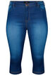 Jean capri Amy &agrave; taille haute et coupe super slim, Bleu, Packshot image number 0