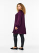 Chemise longue à boutons et manches longues, Potent Purple, Model image number 1