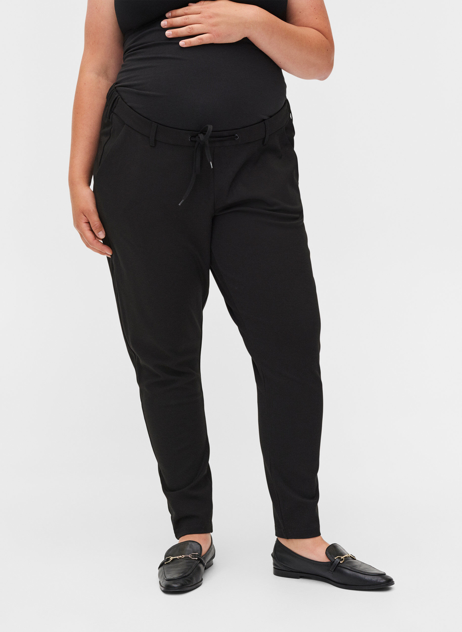 Zizzi Pantalon de grossesse Maddison, Black, Model image number 2