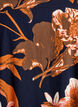 Robe courte en coton avec un ourlet &eacute;lastique et des manches longues, Noir, Packshot image number 2