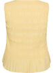 Haut smock&eacute; avec col bateau et basque, Jaune clair, Packshot image number 1