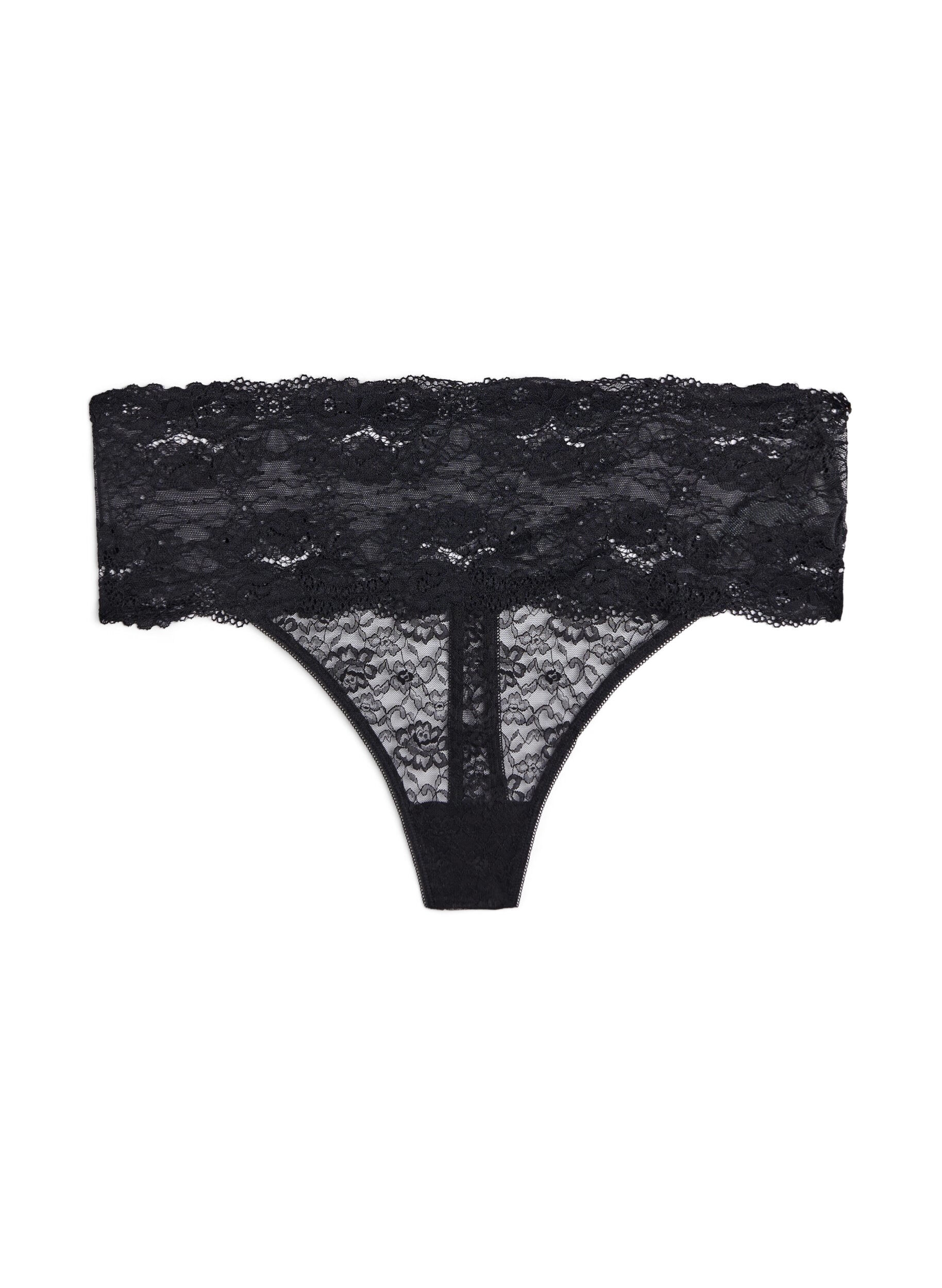 ZizziLots de 2 culottes, Noir, Packshot image number 2