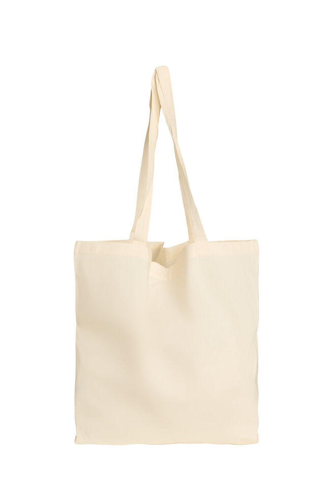 Tote bag imprim&eacute;, Jaune, Packshot image number 1