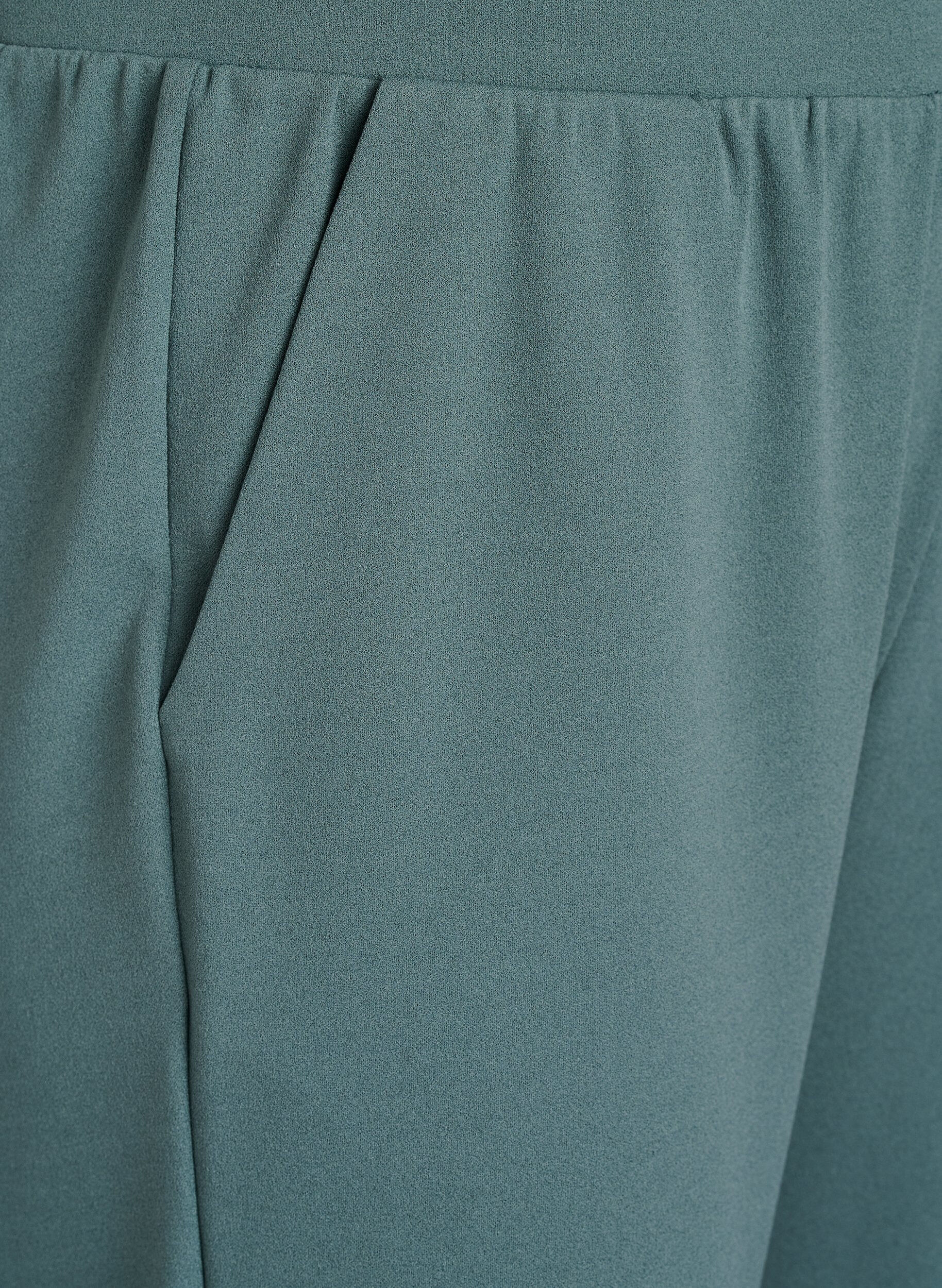 Zizzi FLASH - Culotte taille haute &agrave; coupe ample, Vert fonc&eacute;, Packshot image number 2