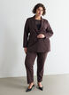 Blazer classique avec fermeture boutonn&eacute;e, Marron, Model image number 1