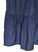 Robe courte en viscose avec volants, Bleu, Packshot image number 3