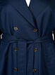 Trench court avec ceinture, Bleu, Packshot image number 2
